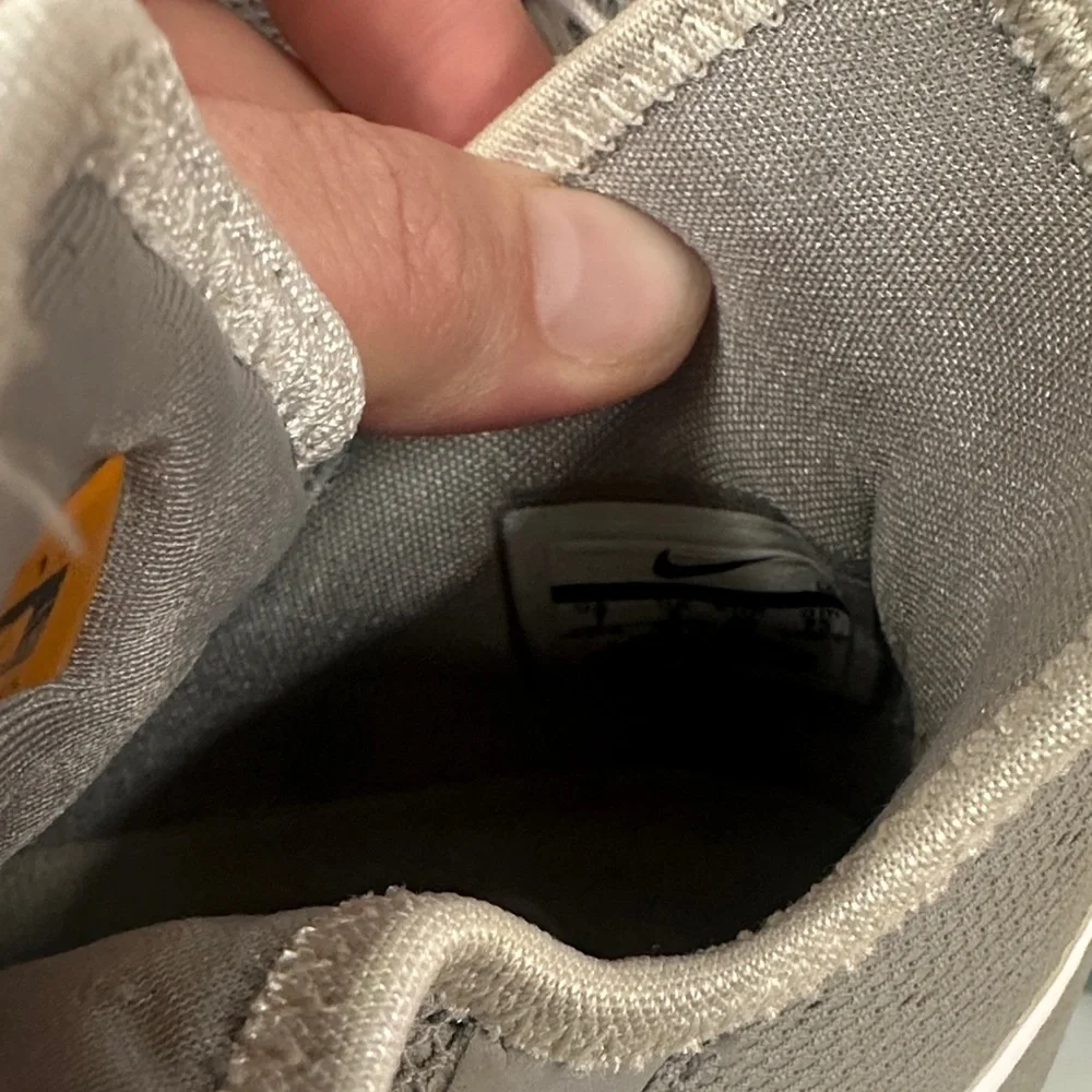Nike LeBron 14 MAG Marty Mcfly Edition Matte Silver White  Lace Up 7 Y